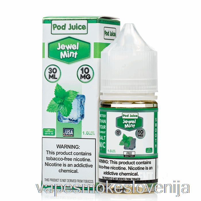 Vape Za Enkratno Uporabo Jewel Mint - Sok Iz Stroka - 30ml 20mg